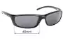 Sunglass Fix Replacement Lenses for Hobie Cabo - 60mm Wide 