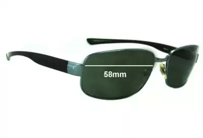 Ray-Ban RB3331 Ersatzgläser 58mm wide 