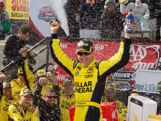 Winner Matt Kenseth In Sunglasses