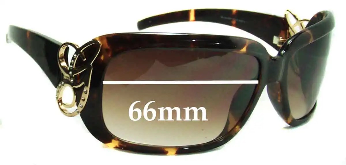 Guess GU6439 66mm Replacement Lenses by Sunglass Fix™