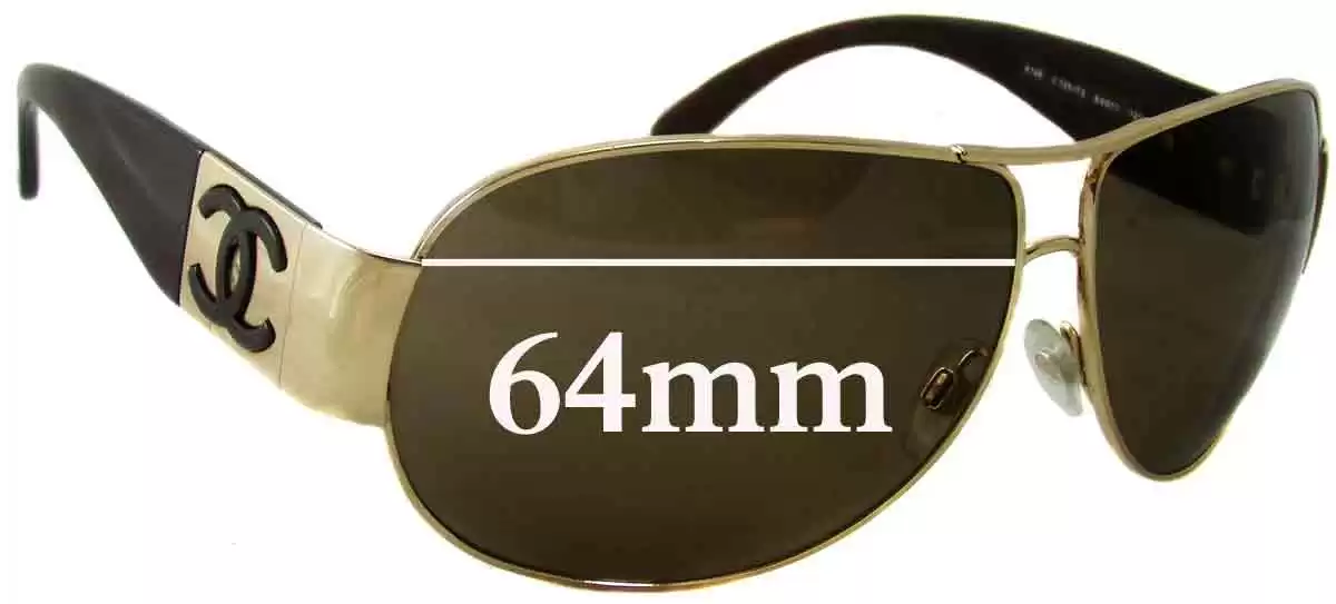 ☆CHANEL☆ページ Chanel 4128 64mm Replacement Lenses by Sunglass Fix™