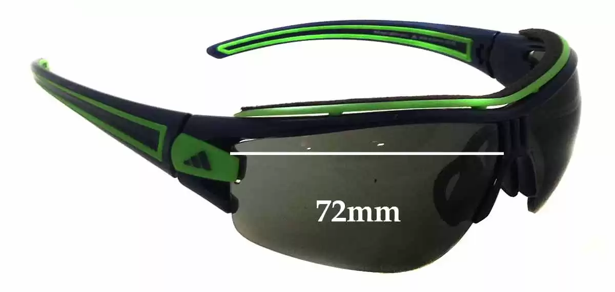Adidas A181 Evil Eye Halfrim L 72mm Replacement Lenses