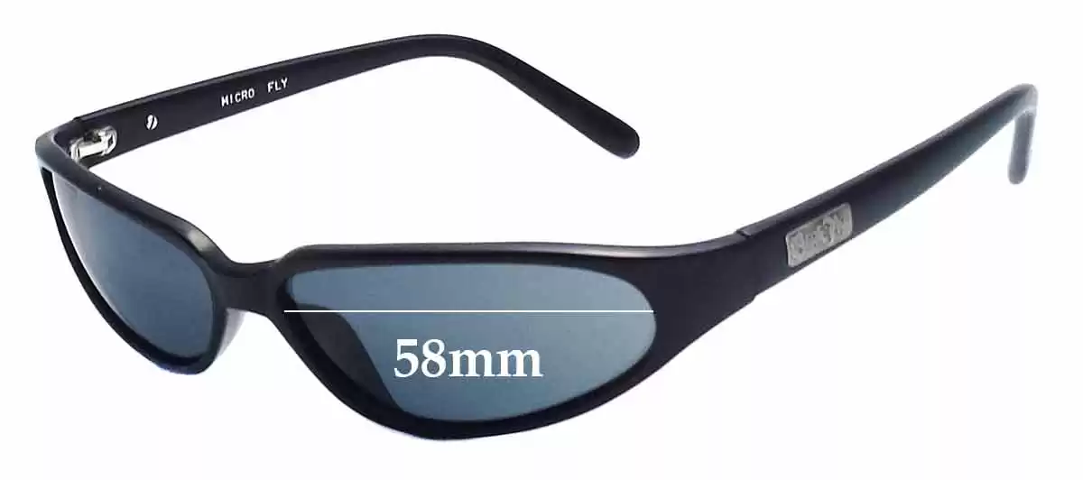 Black Flys Micro Fly 58mm Replacement Lenses
