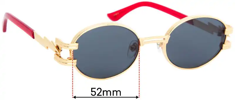 9Five St. James Bolt 52mm Replacement Lenses