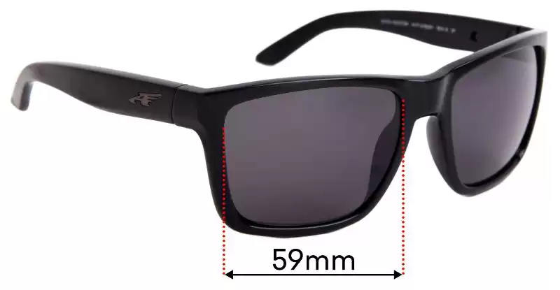 Arnette Witch Doctor AN4177 59mm Replacement Lenses