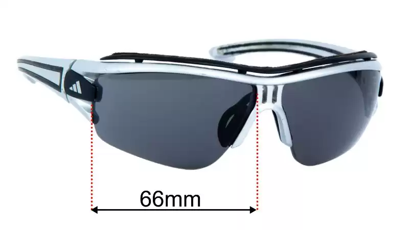 Adidas A168 Evil Eye Halfrim Pro S 66mm Replacement Lenses