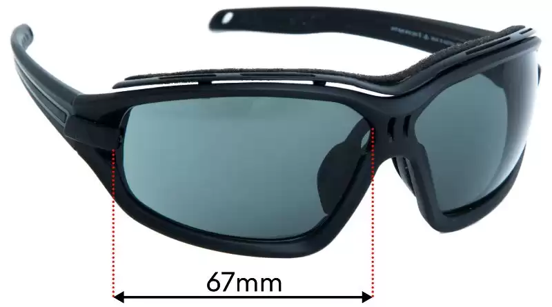 Adidas A194 Evil Eye Evo Pro S 67mm Replacement Lenses