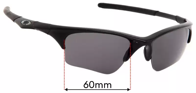 Oakley Half Jacket XLJ 60mm Replacement Lenses