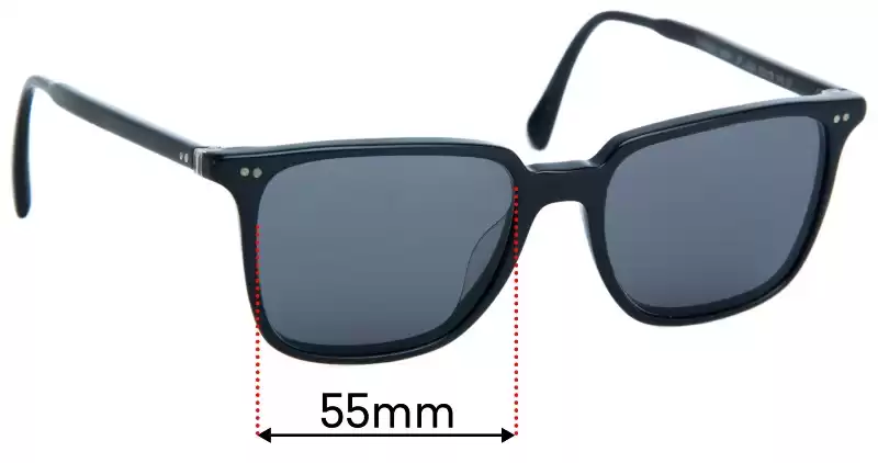 Oliver Peoples OV5316SU OPLL SUN 53mm Replacement Lenses