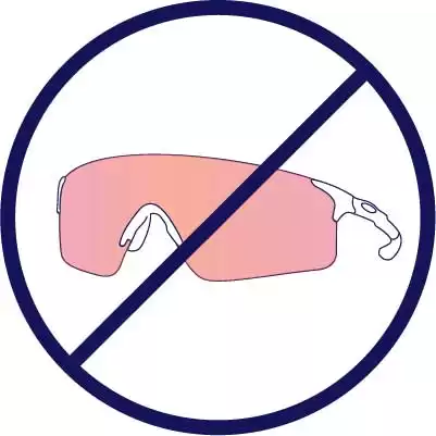 Sorry, we can not make single lenses that cover both eyes.