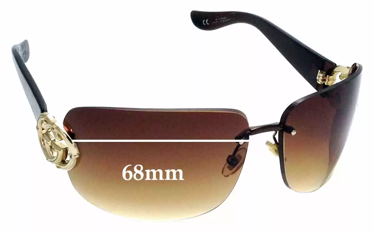 Gucci GG2833/S 68mm Replacement Lenses