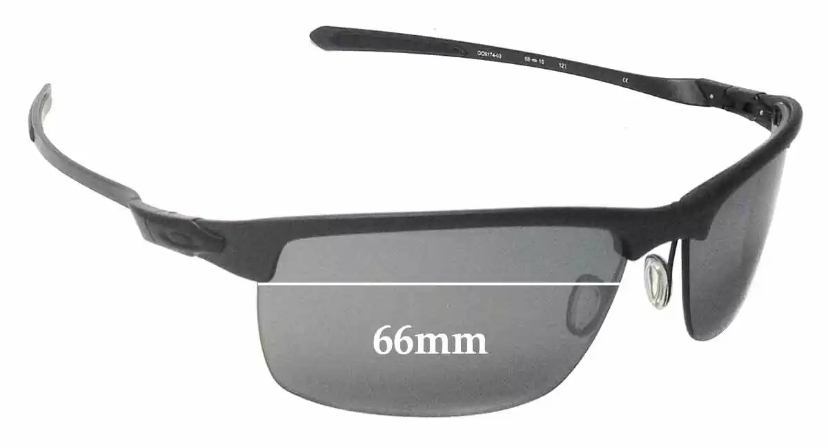 Oakley Carbon Blade OO9174 66mm Replacement Lenses