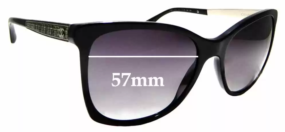 シャネルサングラス5348 Chanel 5348 57mm Replacement Lenses by Sunglass Fix™