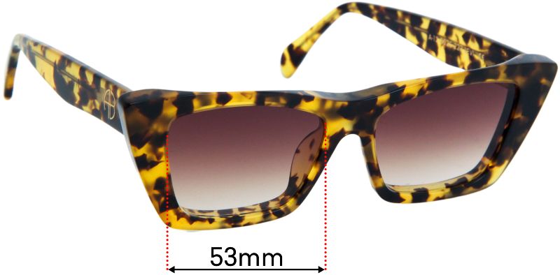Anine Bing Levi 53mm Replacement Lenses display picture 3