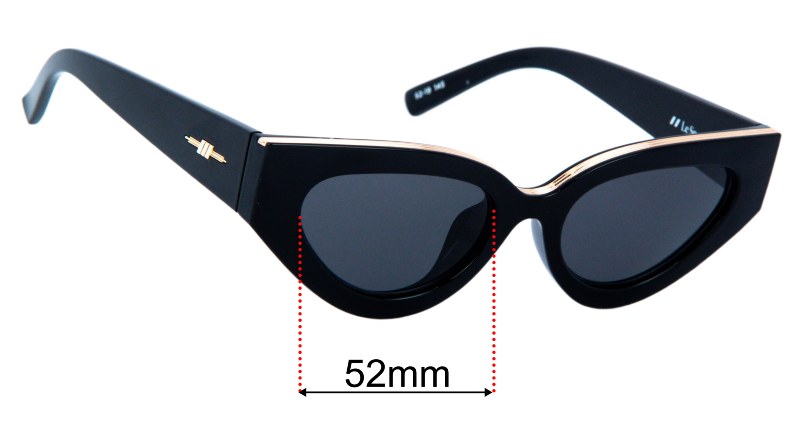 Le Specs Aphrodite Alt Fit 52mm Replacement Lenses