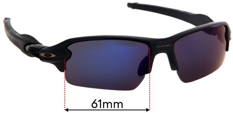 Oakley Flak 2.0 OO9271 (Asian Fit) 61mm Replacement Lenses