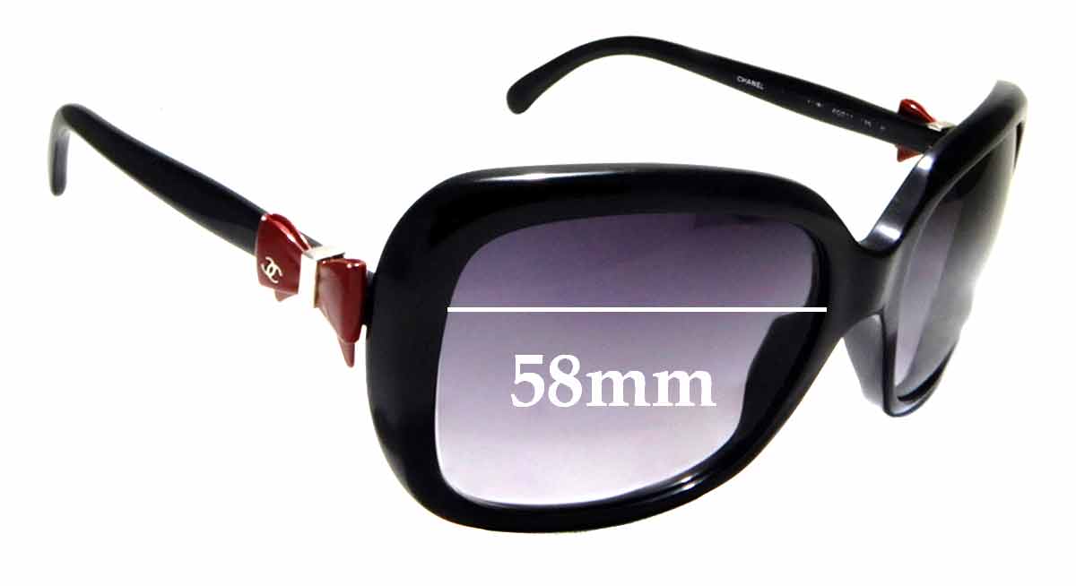 Chanel 5171 58mm Replacement Lenses by Sunglass Fix™