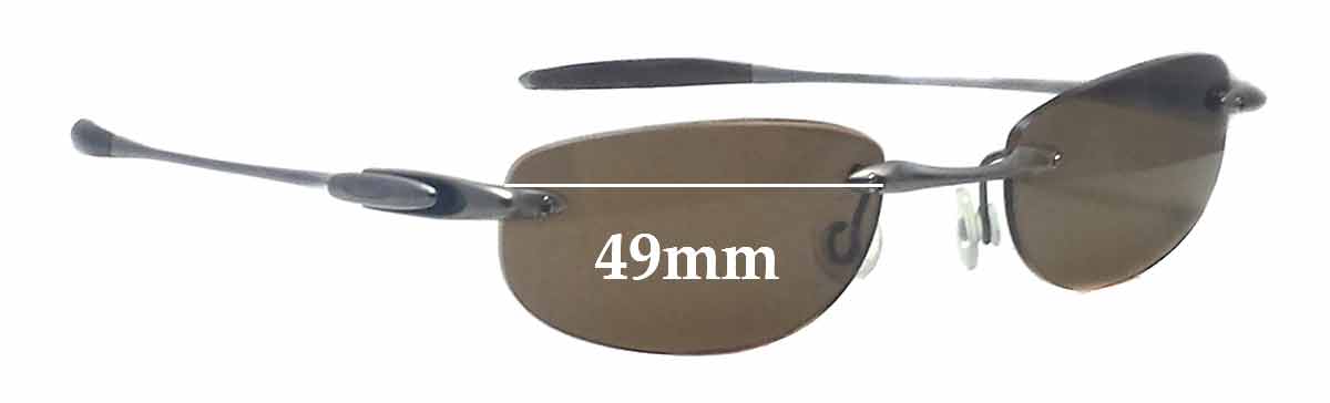 frameless oakley sunglasses