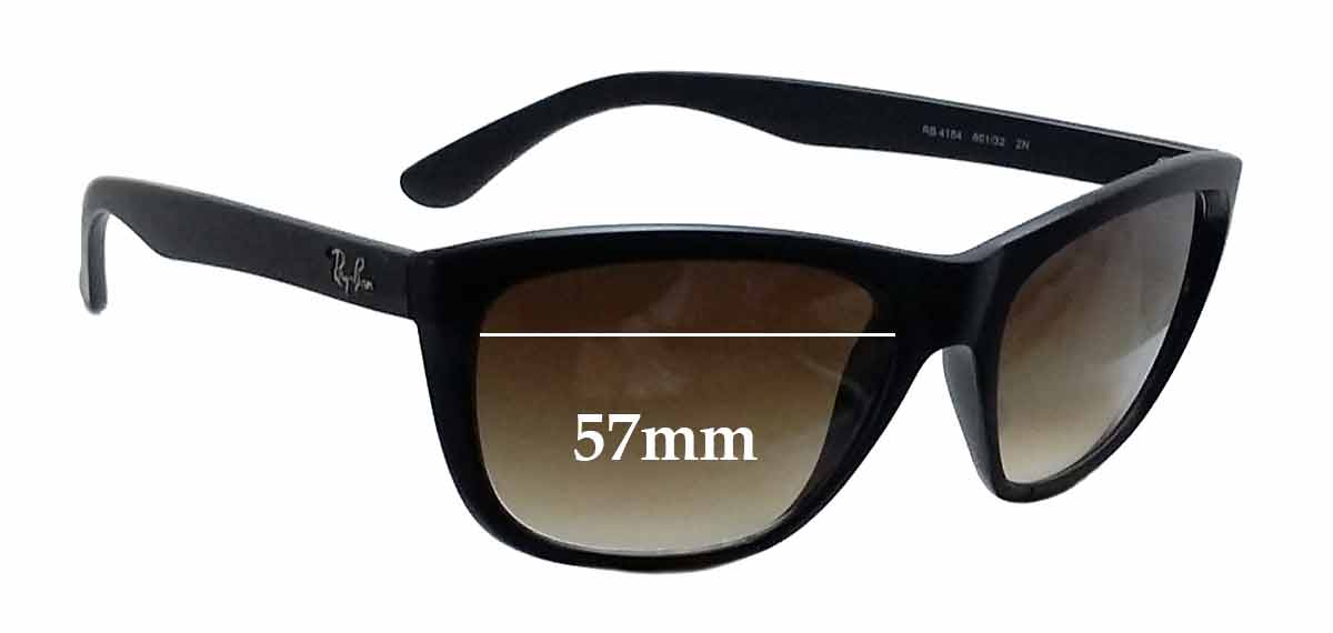 Ray Ban RB4154 57mm Replacement Lenses