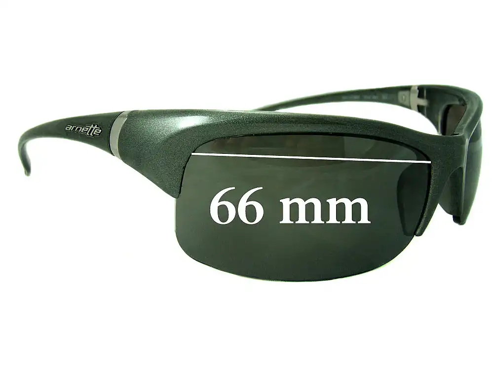 Sunglass Fix Replacement Lenses for Arnette AN4089 - 66mm Wide Sunglass Fix Replacement Lenses for Arnette AN4089 - 66mm Wide