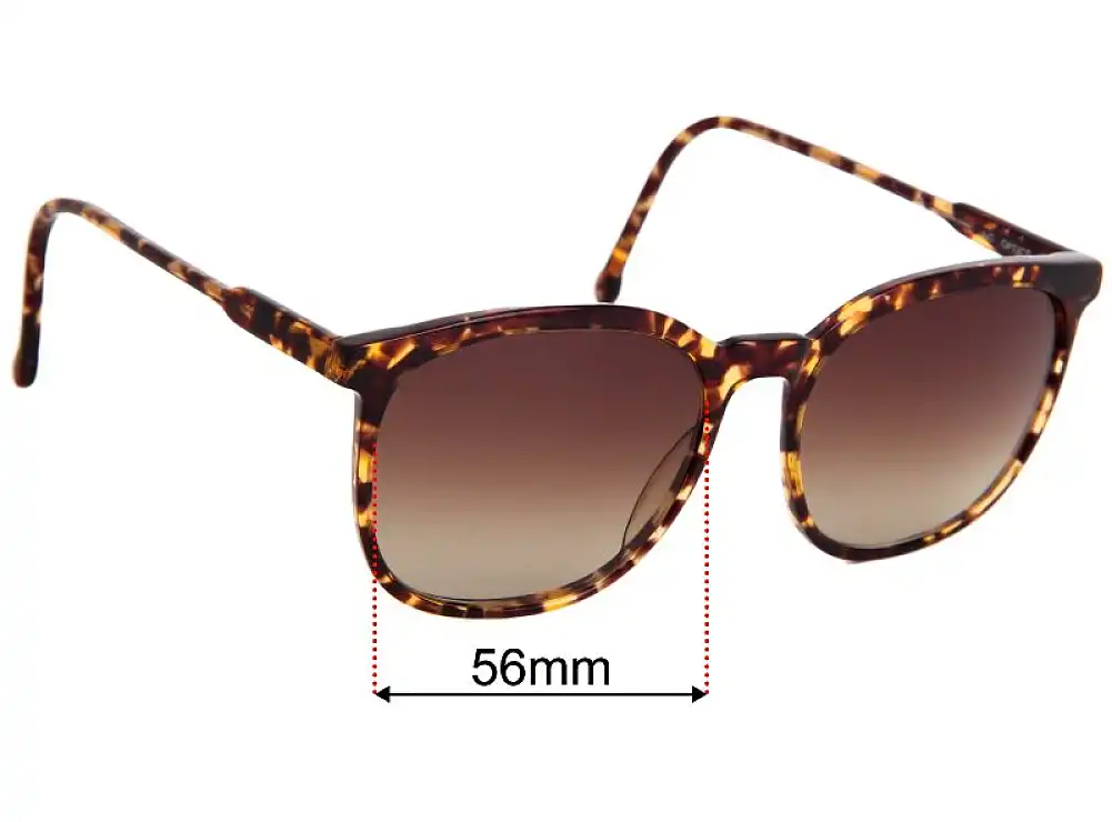 Sunglass Fix Replacement Lenses for Serengeti Drivers 5301R - 56mm Wide Sunglass Fix Replacement Lenses for Serengeti Drivers 5301R - 56mm Wide