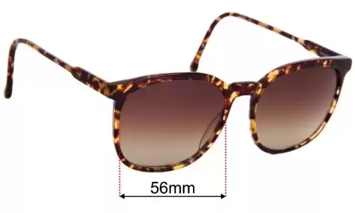 Sunglass Fix Replacement Lenses for Serengeti Drivers 5301R - 56mm Wide Sunglass Fix Replacement Lenses for Serengeti Drivers 5301R - 56mm Wide