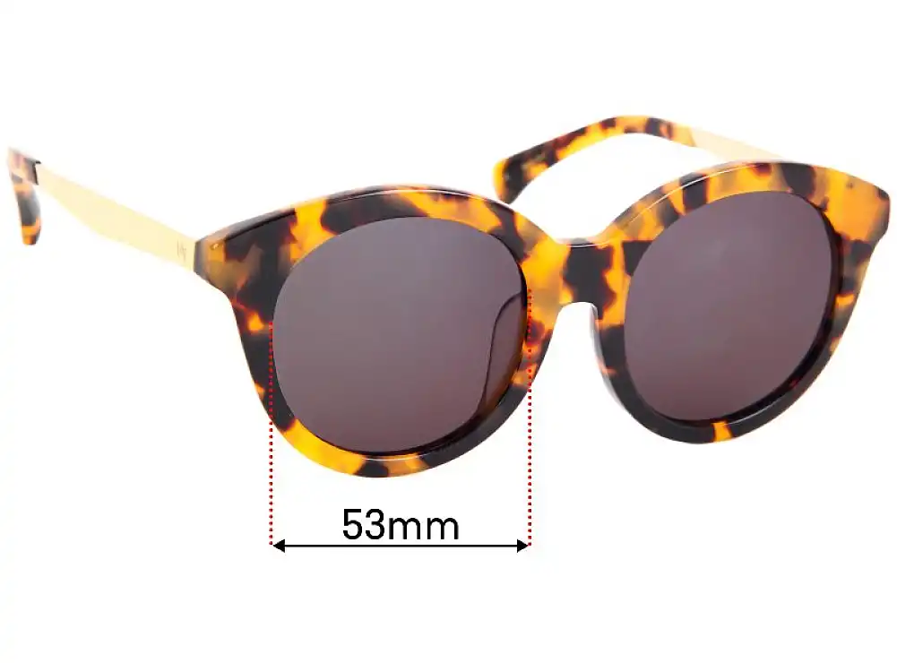 Sunglass Fix Replacement Lenses for AM Eyewear Mel - 53mm Wide Sunglass Fix Replacement Lenses for AM Eyewear Mel - 53mm Wide