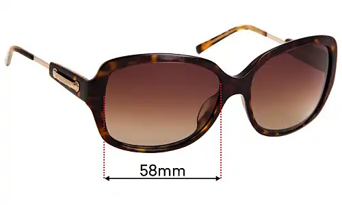 Sunglass Fix Replacement Lenses for Burberry B 4049 - 58mm Wide Sunglass Fix Replacement Lenses for Burberry B 4049 - 58mm Wide
