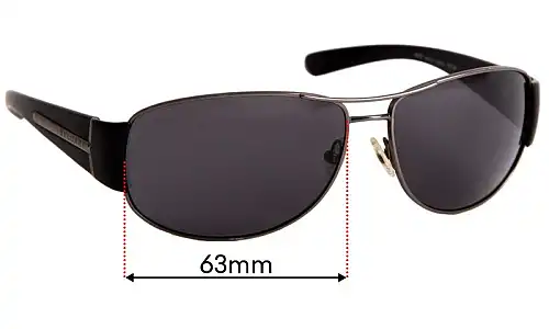 Sunglass Fix Replacement Lenses for Bvlgari 5007 - 63mm Wide Sunglass Fix Replacement Lenses for Bvlgari 5007 - 63mm Wide