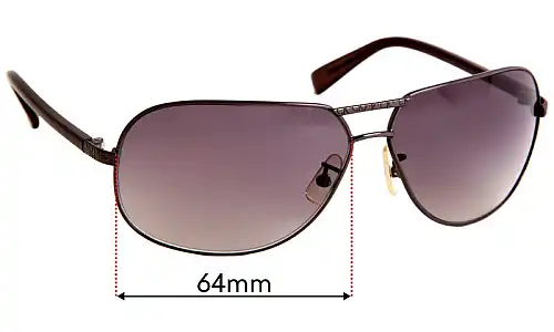 Sunglass Fix Replacement Lenses for Calvin Klein CK1088S - 64mm Wide Sunglass Fix Replacement Lenses for Calvin Klein CK1088S - 64mm Wide
