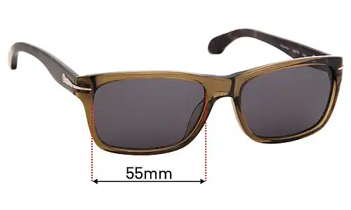 Sunglass Fix Replacement Lenses for Calvin Klein CK5718 - 55mm Wide Sunglass Fix Replacement Lenses for Calvin Klein CK5718 - 55mm Wide
