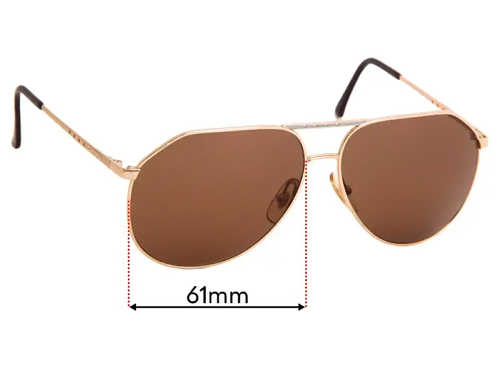 Sunglass Fix Replacement Lenses for Carrera 5402 - 61mm Wide Sunglass Fix Replacement Lenses for Carrera 5402 - 61mm Wide