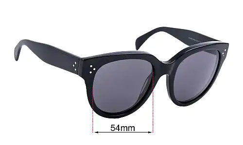 Sunglass Fix Replacement Lenses for Celine CL 41755 - 55mm Wide Sunglass Fix Replacement Lenses for Celine CL 41755 - 55mm Wide