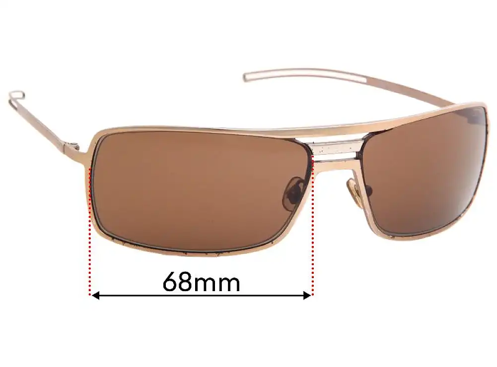 Sunglass Fix Replacement Lenses for Christian Dior 0101 - 68mm Wide Sunglass Fix Replacement Lenses for Christian Dior 0101 - 68mm Wide