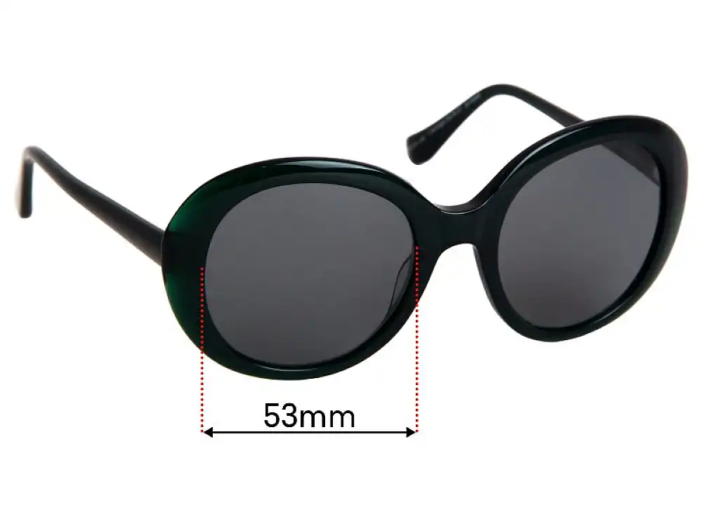 Sunglass Fix Replacement Lenses for Collette Dinnigan Sun Rx 27 - 53mm Wide Sunglass Fix Replacement Lenses for Collette Dinnigan Sun Rx 27 - 53mm Wide