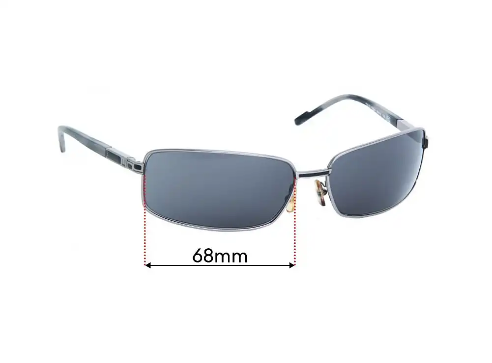 Sunglass Fix Replacement Lenses for Dunhill DU51804 - 68mm Wide Sunglass Fix Replacement Lenses for Dunhill DU51804 - 68mm Wide