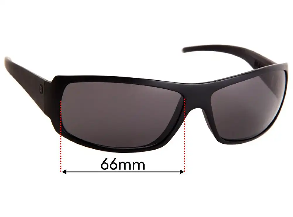Sunglass Fix Replacement Lenses for Electric Charge - 66mm Wide Sunglass Fix Replacement Lenses for Electric Charge - 66mm Wide