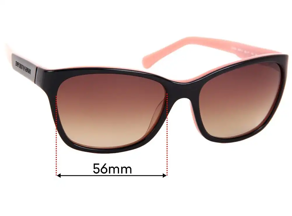 Sunglass Fix Replacement Lenses for Emporio Armani EA4004 - 56mm Wide Sunglass Fix Replacement Lenses for Emporio Armani EA4004 - 56mm Wide