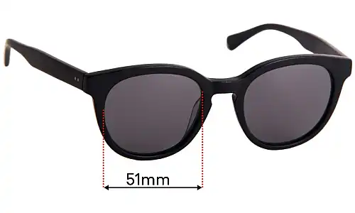 Sunglass Fix Replacement Lenses for Epokhe Anteka 2.0 - 51mm Wide Epokhe Anteka 2.0 Replacement Lenses 51mm wide