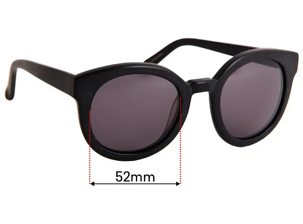 Sunglass Fix Replacement Lenses for Epokhe Oha - 52mm Wide Sunglass Fix Replacement Lenses for Epokhe Oha - 52mm Wide