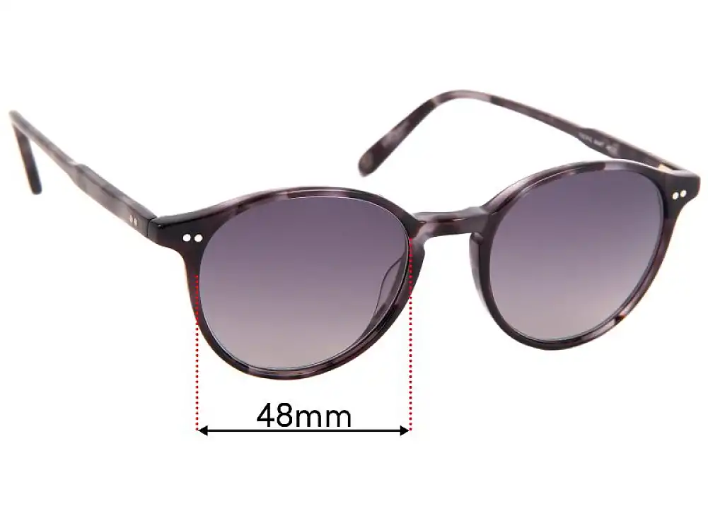Sunglass Fix Replacement Lenses for Garrett Leight Pacific - 48mm Wide Sunglass Fix Replacement Lenses for Garrett Leight Pacific - 48mm Wide