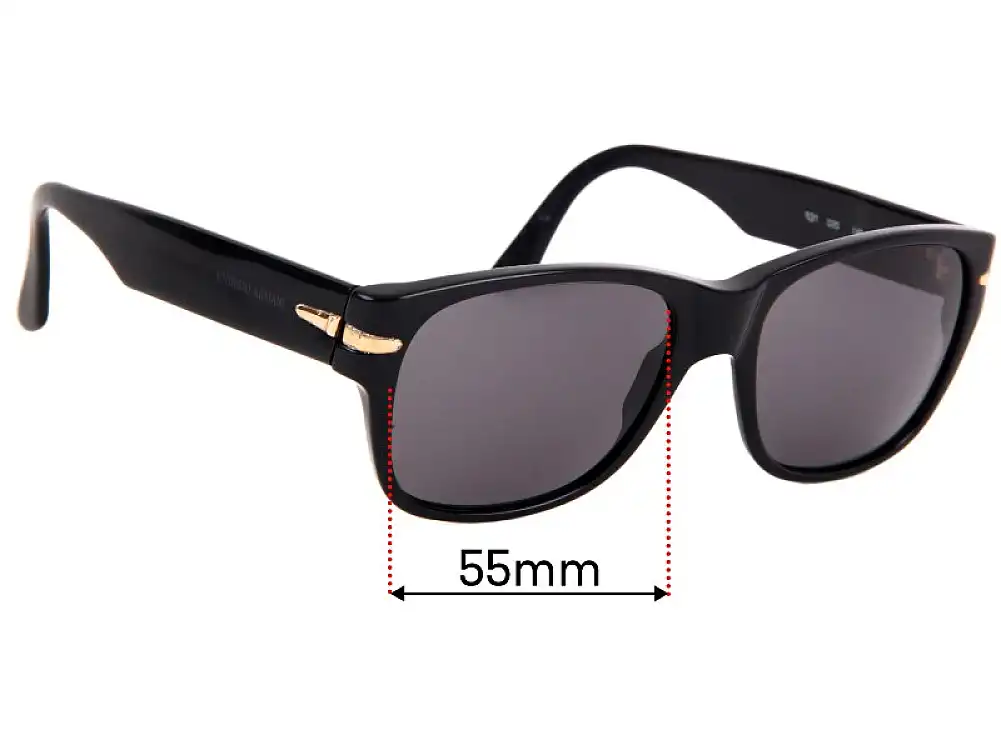Sunglass Fix Replacement Lenses for Giorgio Armani 831 - 55mm Wide Sunglass Fix Replacement Lenses for Giorgio Armani 831 - 55mm Wide