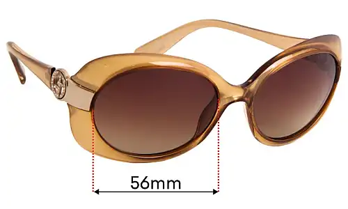 Sunglass Fix Replacement Lenses for Giorgio Armani GA 559/s - 56mm Wide Sunglass Fix Replacement Lenses for Giorgio Armani GA 559/s - 56mm Wide