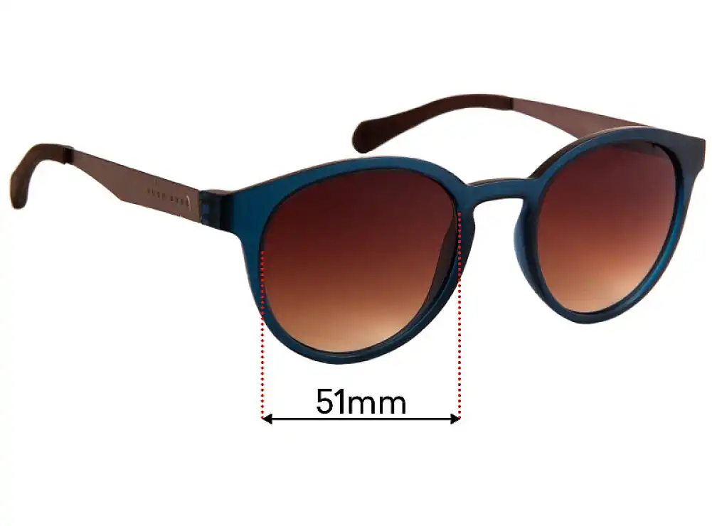 Sunglass Fix Replacement Lenses for Hugo Boss 0869/S - 51mm Wide Sunglass Fix Replacement Lenses for Hugo Boss 0869/S - 51mm Wide
