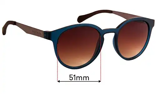 Sunglass Fix Replacement Lenses for Hugo Boss 0869/S - 51mm Wide Sunglass Fix Replacement Lenses for Hugo Boss 0869/S - 51mm Wide