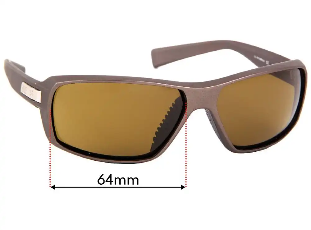 Sunglass Fix Replacement Lenses for Nike EV0608 Mute - 64mm Wide Sunglass Fix Replacement Lenses for Nike EV0608 Mute - 64mm Wide