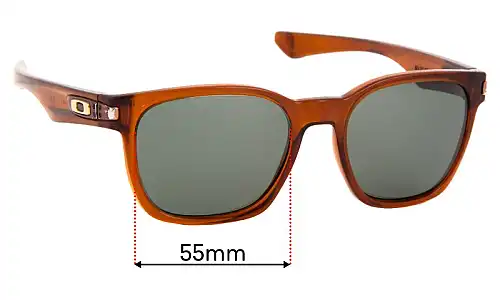 Sunglass Fix Replacement Lenses for Oakley Garage Rock OO9175 - 55mm Wide Oakley Garage Rock OO9175 Replacement Lenses 55mm wide