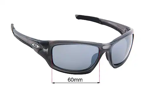 Sunglass Fix Replacement Lenses for Oakley Valve OO9236 - 60mm Wide Oakley Valve OO9236 Replacement Lenses 60mm wide