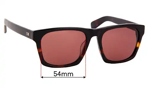 Sunglass Fix Replacement Lenses for Otis Dive Bar - 54mm Wide Sunglass Fix Replacement Lenses for Otis Dive Bar - 54mm Wide