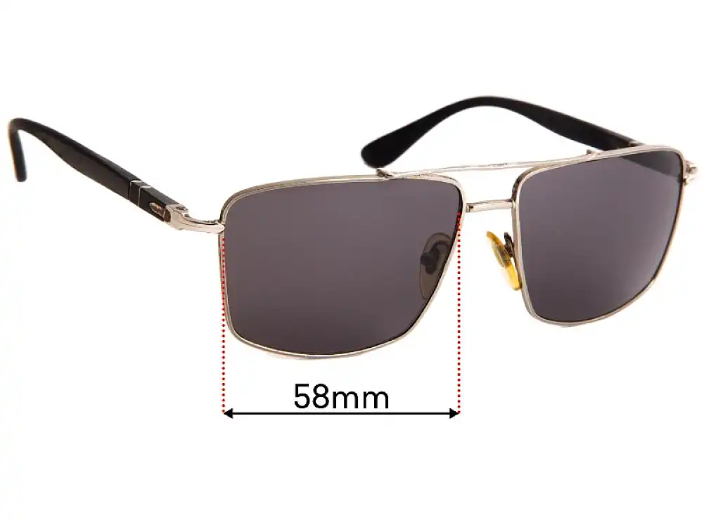 Sunglass Fix Replacement Lenses for Persol 2430-S - 58mm Wide Sunglass Fix Replacement Lenses for Persol 2430-S - 58mm Wide